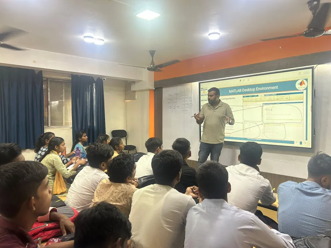 The main entrance of the Shatyarth Technology building