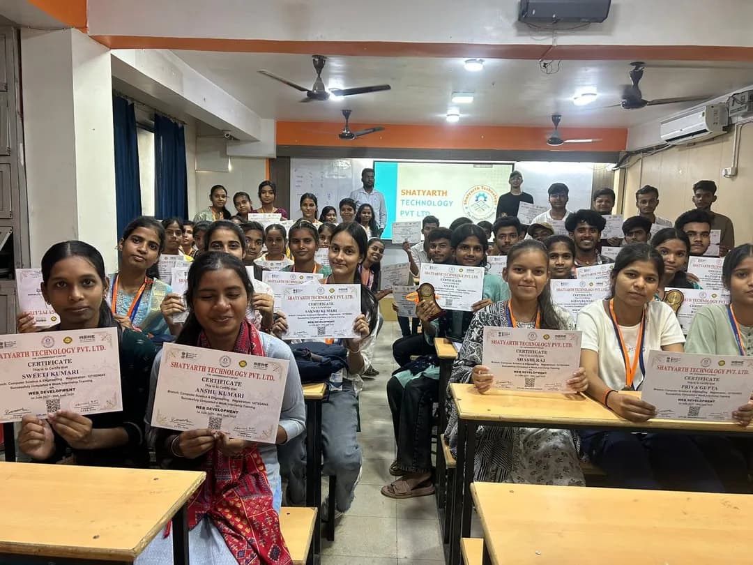 Team building activity during a corporate event