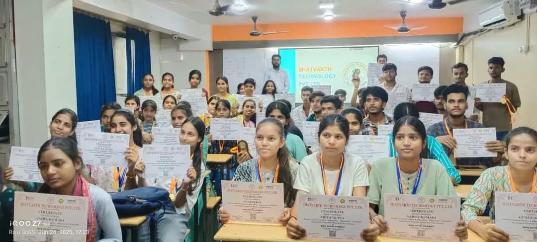 Interactive session in a classroom