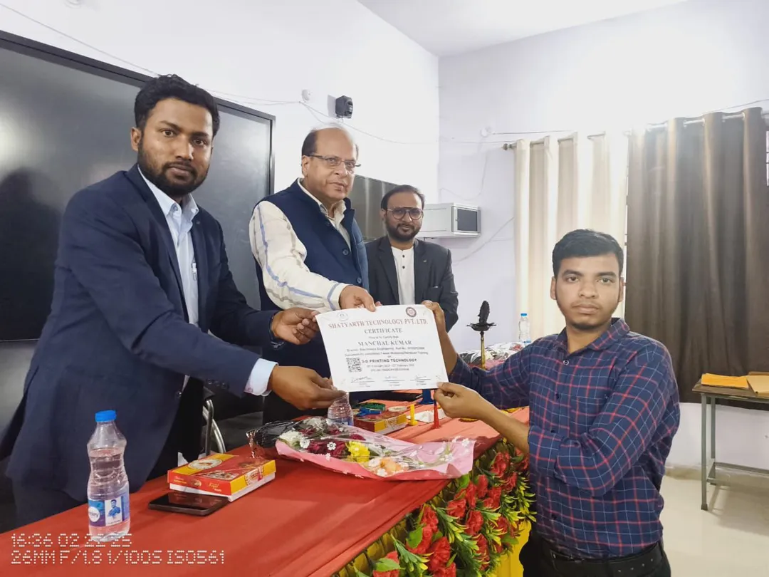 Team building activity during a corporate event