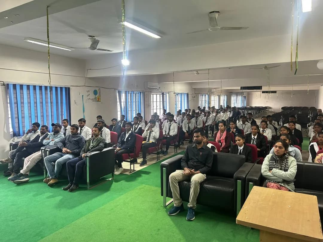 Team building activity during a corporate event