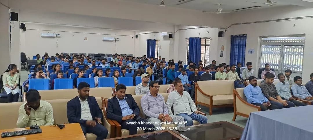 Team building activity during a corporate event