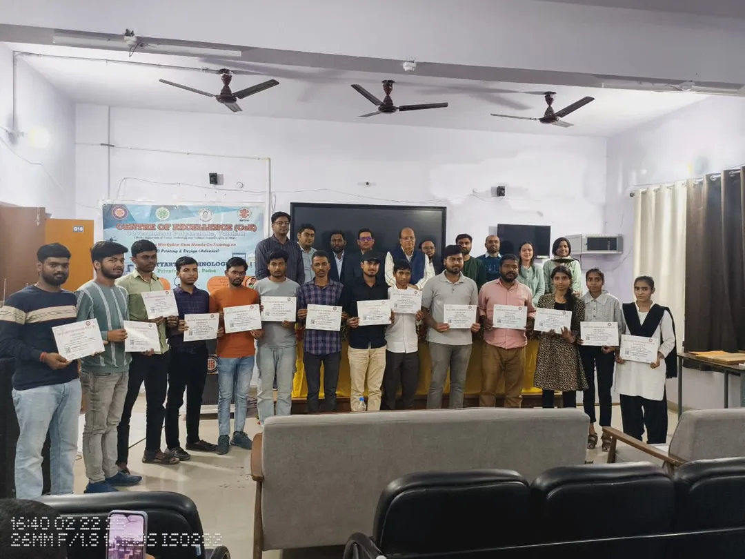 Team building activity during a corporate event