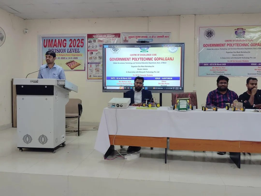 Team building activity during a corporate event