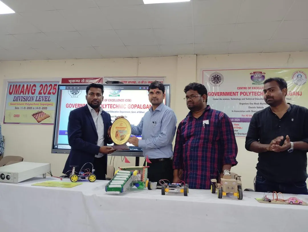 Students learning in a modern classroom